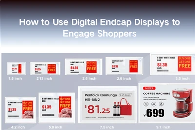Як выкарыстоўваць лічбавыя дысплеі Endcap для прыцягнення пакупнікоў